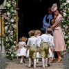 Kate Middleton au mariage de Pippa Middleton et de James Matthews à l'église St Mark à Englefield le 20 mai 2017