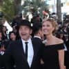 Clovis Cornillac et sa femme Lilou Fogli - Montée des marches du film "120 battements par minute" lors du 70ème Festival International du Film de Cannes. Le 20 mai 2017. © Borde-Jacovides-Moreau / Bestimage