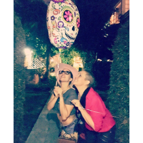 Lady Gaga a perdu sa meilleure amie Sonja, qui luttaint contre un cancer - Photo publiée sur sa page Instagram le 22 mai 2017