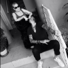 Lady Gaga a perdu sa meilleure amie Sonja, qui luttaint contre un cancer - Photo publiée sur sa page Instagram le 19 mai 2017