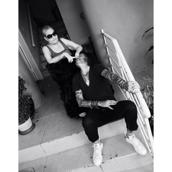 Lady Gaga a perdu sa meilleure amie Sonja, qui luttaint contre un cancer - Photo publiée sur sa page Instagram le 19 mai 2017