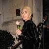 Lady Gaga arrive à son hôtel à Londres, le 1er décembre 2016. © CPA/Bestimage