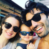 Justin Baldoni et sa femme Emily vont avoir un deuxième enfant. Ils posent ici avec leur fille - Photo publiée sur Instagram le 21 mai 2017