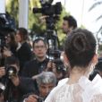 Sara Sampaio - Montée des marches du film "Mise à Mort du Cerf Sacré" lors du 70ème Festival International du Film de Cannes. Le 22 mai 2017. © Borde-Jacovides-Moreau / Bestimage