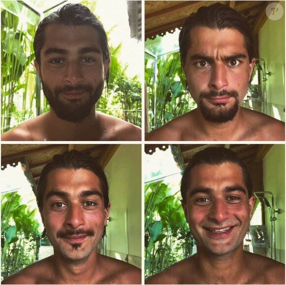 Jesta et Benoît, ex-candidats de Koh-Lanta, l'île au trésor, en vacances en Asie.
