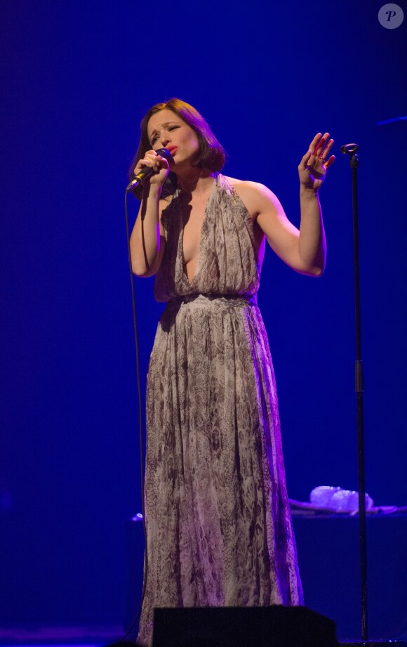 Exclusif - Concert de Natasha St-Pier au casino Barrière de Lille, le 16 décembre 2016.