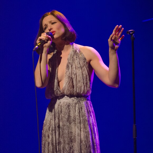 Exclusif - Concert de Natasha St-Pier au casino Barrière de Lille, le 16 décembre 2016.
