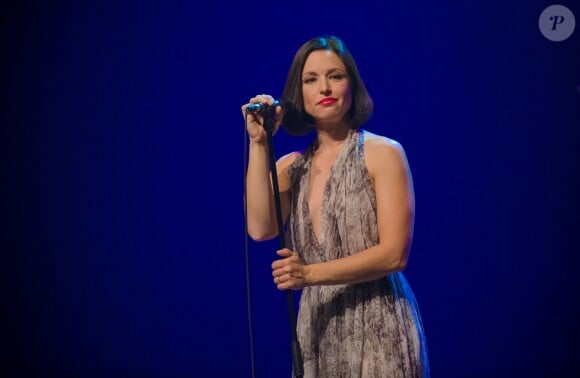 Exclusif - Concert de Natasha St-Pier au casino Barrière de Lille, le 16 décembre 2016.