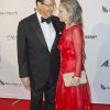 Roger Moore, Kristina Tholstrup - Soirée de gala de la fondation Albert II de Monaco à Berne en Suisse le 17 octobre 2013.