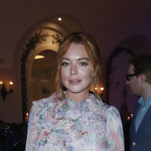 Lindsay Lohan - Soirée "Love On The Rocks"de de Grisogono à l'hôtel du Cap-Eden-Roc au Cap d'Antibes, en marge du 70e Festival International du Film de Cannes. Le 23 mai 2017.