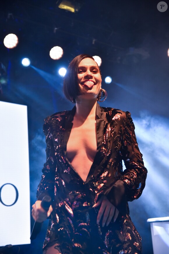 Jessie J - Soirée "Love On The Rocks"de de Grisogono à l'hôtel du Cap-Eden-Roc au Cap d'Antibes, en marge du 70e Festival International du Film de Cannes. Le 23 mai 2017.