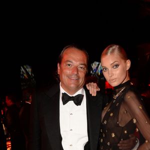 Gilles Mansard (président De Grisogono France) , Elsa Hosk - Soirée de Grisogono "Love On The Rocks" à l'hôtel Eden Roc au Cap d'Antibes lors du 70 ème Festival International du Film de Cannes. Le 23 mai 2017. © Rachid Bellak/Bestimage