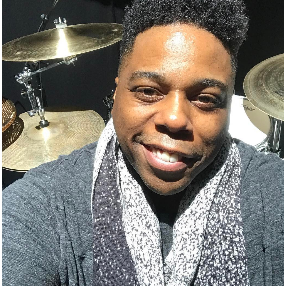 Aaron Spears est le batteur d'Ariana Grande - Photo publiée sur sa page Instagram dans le courant de l'année 2017