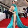 Abigail Lopez dans nue robe très audacieuse et très révélatrice lors de la montée des marches du film Rodin au 70e Festival International du Film de Cannes le 24 mai 2017. © Borde-Jacovides-Moreau / Bestimage