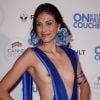 Abigail Lopez seins nus à la soirée On n'est pas couché lors du 70e Festival de Cannes le 24 mai 2017.
