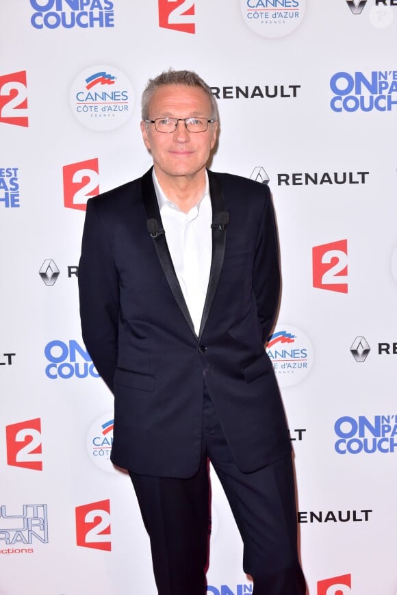 Laurent Ruquier au photocall lors de l'enregistrement de l'émission "On n'est pas couché" à la Villa Domergue lors du 70ème Festival International du Film de Cannes, France, le 24 mai 2017. © Giancarlo Gorassini/Bestimage