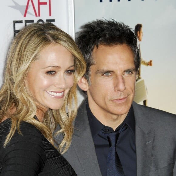 Christine Taylor et Ben Stiller à Los Angeles le 13/11/2013