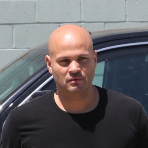 Exclusif - Stephen Belafonte (le futur ex-mari de Mel B) va passer du temps avec sa fille Madison (5 ans) lors d'une visite supervisée à Los Angeles, le 23 mai 2017.