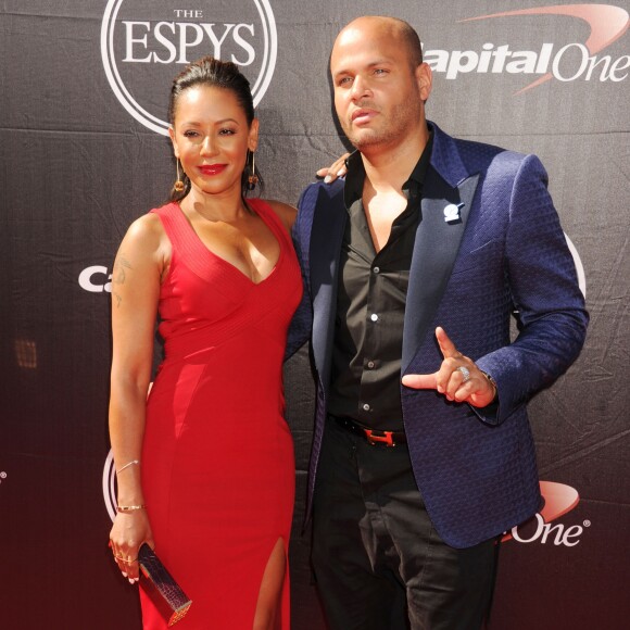 Melanie Brown (Mel B.) et son mari Stephen Belafonte à la soirée "The 2015 EPSYS" à Los Angeles. Le 15 juillet 2015