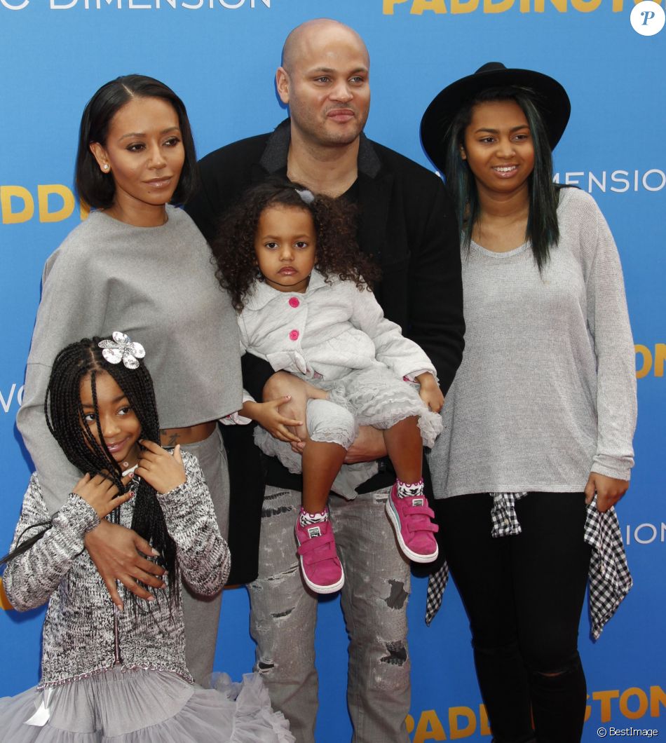 Melanie Brown (Mel B), Son Mari Stephen Belafonte Et Ses Enfants Angel ...