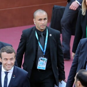 Le président français Emmanuel Macron et sa femme Brigitte Macron (Trogneux) - Concert au théâtre grec de Taormine dans le cadre du sommet du G7 en Sicile le 26 mai 2017 © Sébastien Valiela / Bestimage