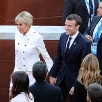 Brigitte Macron : Défilé de looks Louis Vuitton aux côtés de Melania Trump
