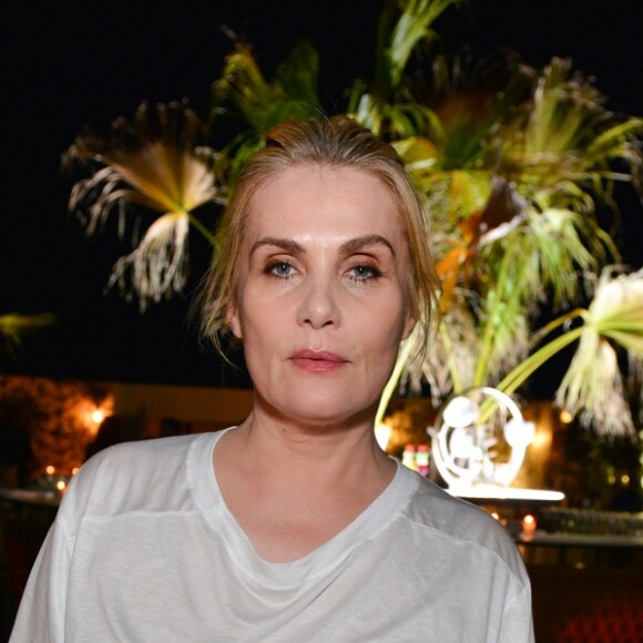 Exclusif - Emmanuelle Seigner - Soirée "D'Après Une Histoire Vraie" sur la Terrasse by Albane lors du 70ème festival de Cannes le 27 mai 2017. © Jean Picon/Bestimage