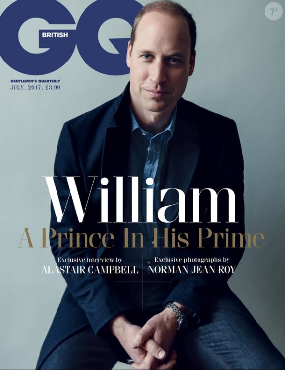 GQ, édition de juillet 2017