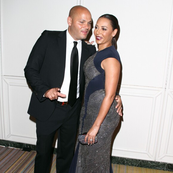 Melanie Brown (Mel B) et son mari Stephen Belafonte à la soirée «Operation Smile» à l'hôtel «The Beverly Wilshire» à Beverly Hills, le 2 octobre 2015