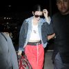 Kendall Jenner arrive à l'aéroport de LAX à Los Angeles. Le 30 mai 2017.