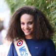 Alicia Aylies (Miss France 2017) au village lors des internationaux de France de Roland Garros à Paris, le 1er juin 2017. © Dominique Jacovides - Cyril Moreau/ Bestimage