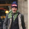 Exclusif - Le créateur John Galliano se promène dans les rues de Paris le 21 février 2017.