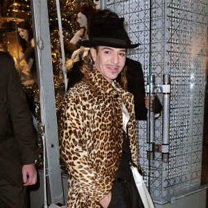 John Galliano - Soirée de ré-ouverture de la boutique Dior à la LVMH Tower Magic Room à New York, le 8 décembre 2010