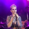 Katy Perry en concert au WaterRats pub dans le quartier de Islington à Londres, le 25 mai 2017