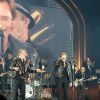 Eddy Mitchell, Johnny Hallyday et Jacques Dutronc - Premier concert "Les Vieilles Canailles" au POPB de Paris-Bercy à Paris, du 5 au 10 novembre 2014.