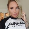 Selfie de Christy Mack, star du X, posté sur Instagram le 16 mai 2017.