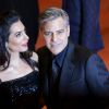 George Clooney et sa femme Amal Alamuddin Clooney - Tapis rouge du film "Hail Caesar!" lors du 66e Festival International du Film de Berlin, la Berlinale, le 11 février 2016