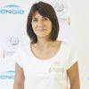 Estelle Denis à la 1ère journée du Trophée des Personnalités de Roland-Garros le 6 juin 2017