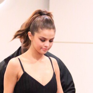 Selena Gomez assure la promotion de son nouveau titre "Bad Liar" à Los Angeles, le 8 juin 2017.