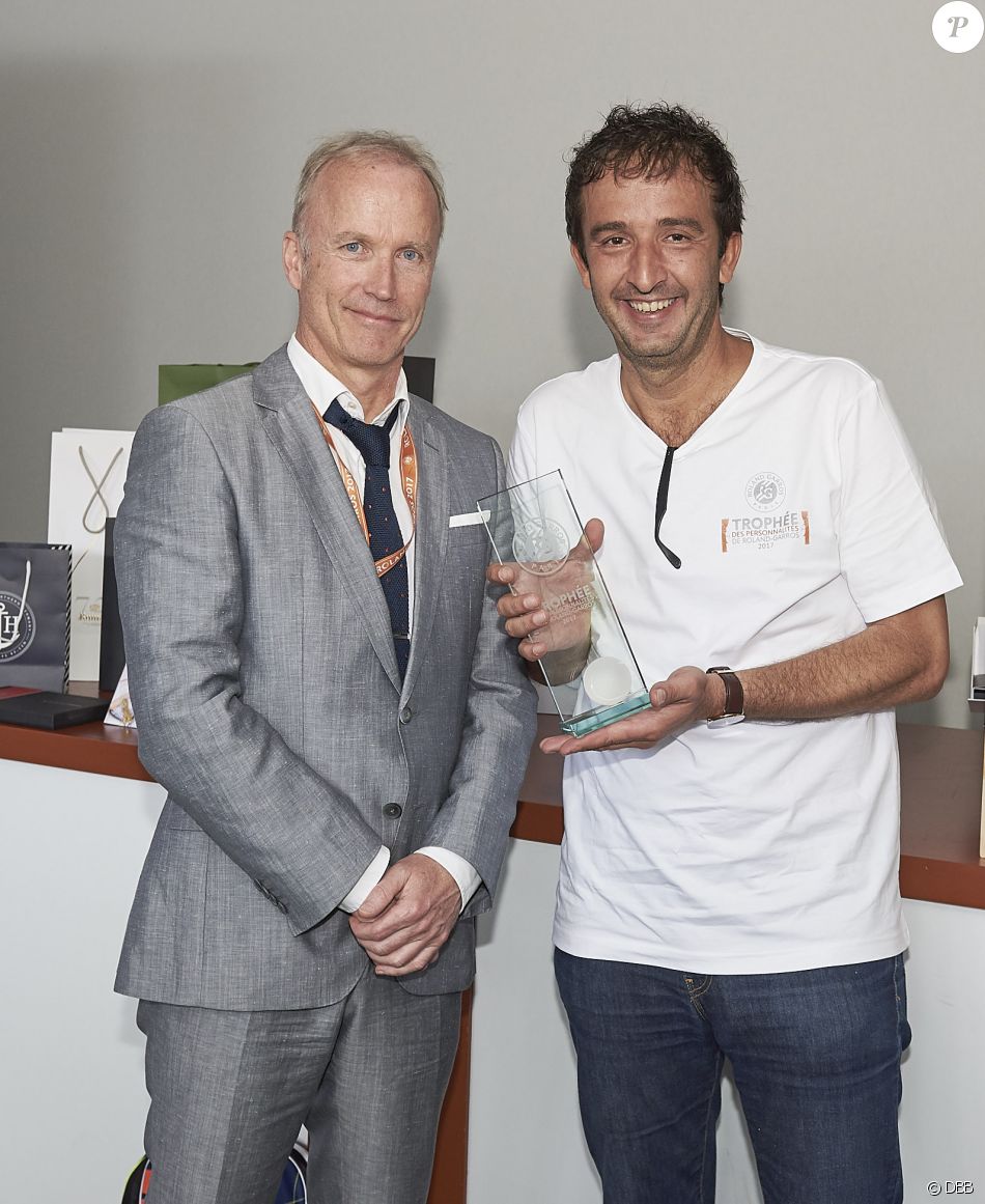 Cyrille Eldin lors de la dernière journée du Trophée des ...