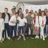 Toutes les personnalités lors de la dernière journée du Trophée des Personnalités de Roland-Garros le 8 juin 2017.
