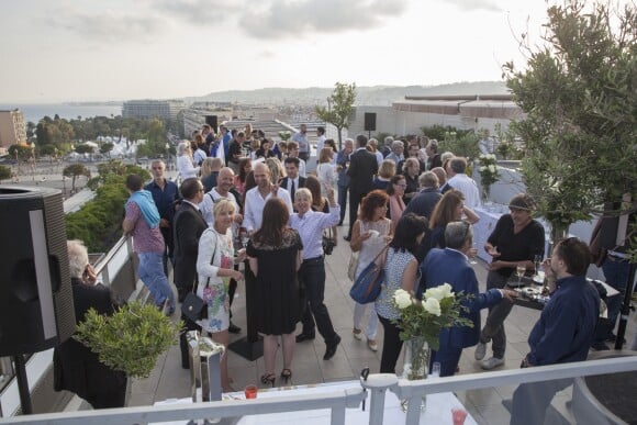 Exclusif - Soirée d'inauguration du toit terrasse de l'hôtel Aston La Scala pendant la 20ème édition du festival du livre de Nice, le 3 juin 2017. © LMS/Bestimage