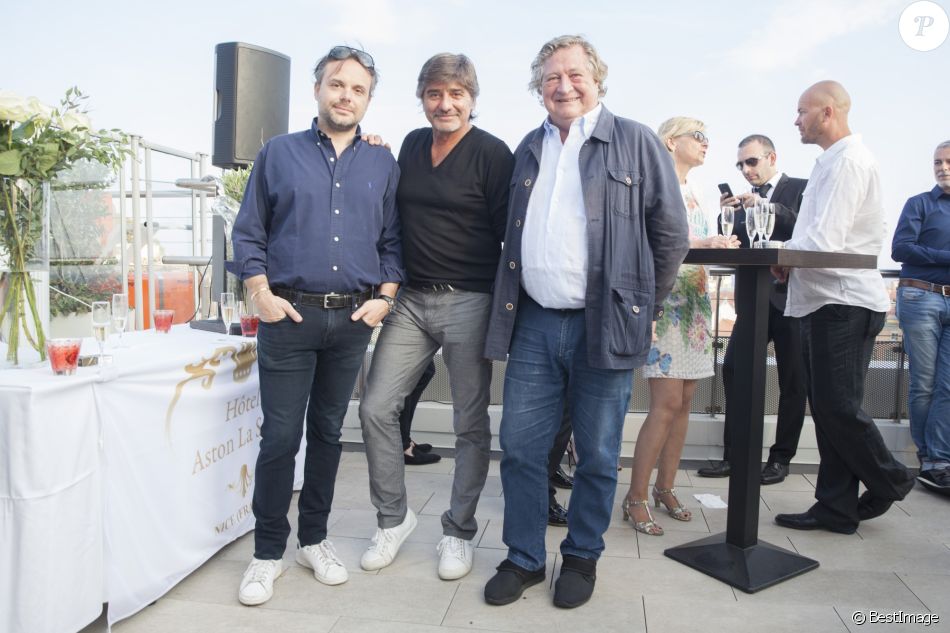 Exclusif Romain Sardou Michel Neyret Jacques Pradel Soiree D Inauguration Du Toit Terrasse De L Hotel Aston La Scala Pendant La 20eme Edition Du Festival Purepeople