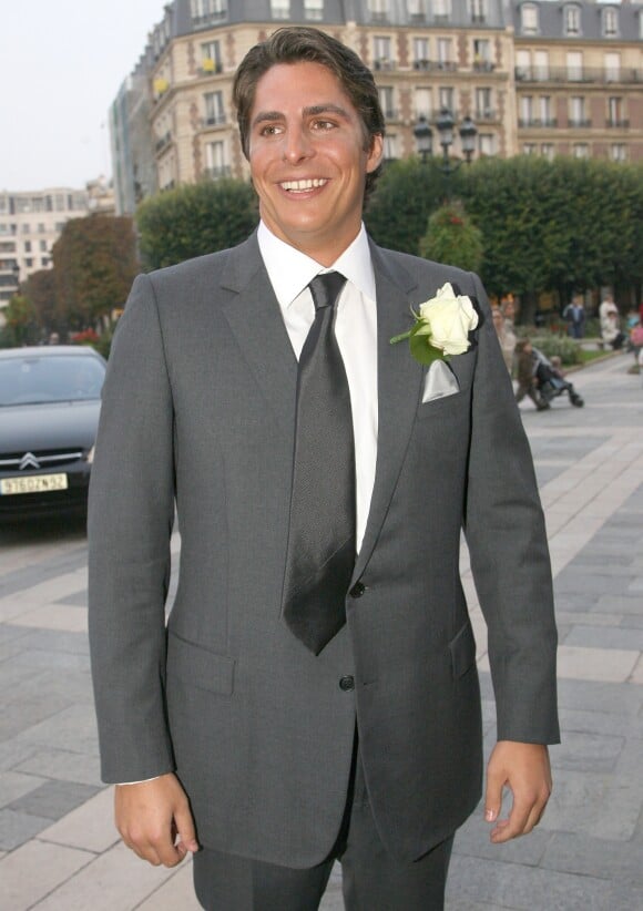 Alexandre Balkany lors de son mariage à Levallois en octobre 2007.