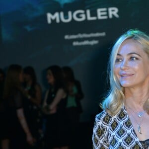 Emmanuelle Béart - Lancement du nouveau parfum "Aura" de Thierry Mugler à l'hôtel Salomon de Rothschild, Paris le 15 juin 2017. © Veeren/Bestimage