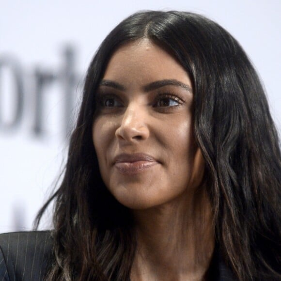 Kim Kardashian lors du sommet "Forbes Women 2017" à New York. Le 13 juin 2017