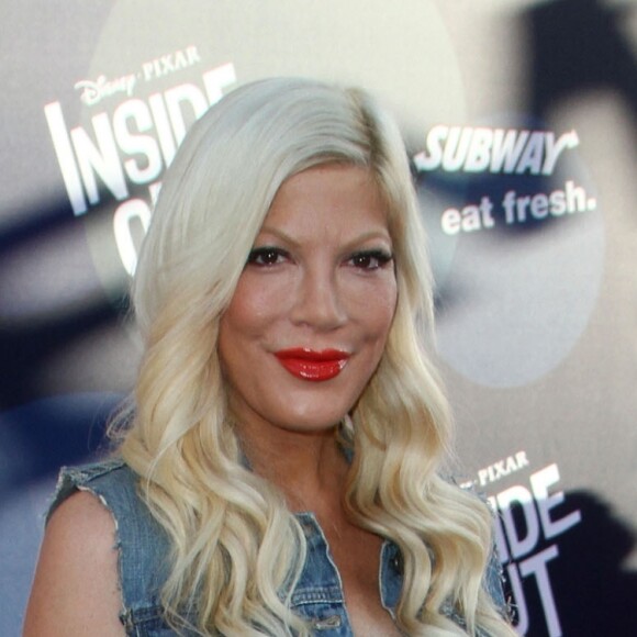 Tori Spelling - Avant-première du film "Inside Out" à Hollywood, le 8 juin 2015.