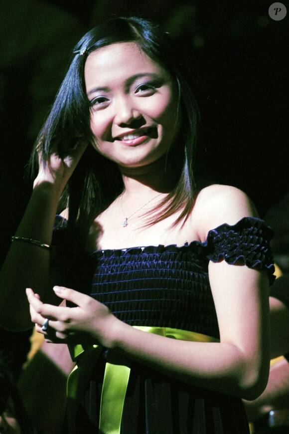 Charice Pempengco au  Madison Square Garden de New York, pour le concert de Céline Dion, le15 septembre 2008