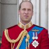 La prince Harry et le princve William - La famille royale d'Angleterre au palais de Buckingham pour assister à la parade "Trooping The Colour" à Londres le 17 juin 2017.