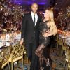 Xavier Delarue et sa femme Tatiana Laurens à la soirée de la 40ème édition "The Best Awards" à l'hôtel Four Seasons George V à Paris, le 27 Janvier 2017. © Philippe Baldini/Bestimage